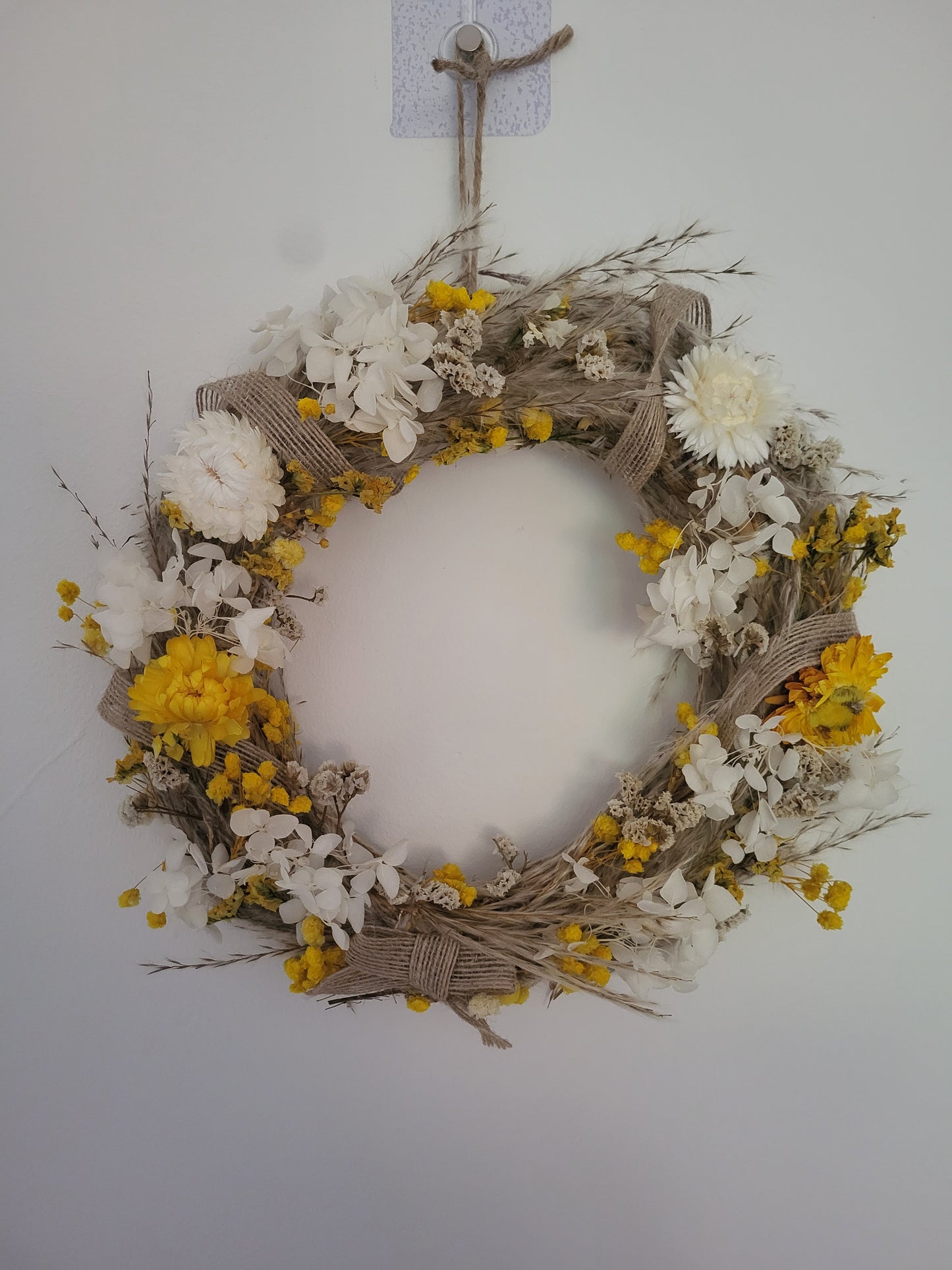 Couronne osier jaune