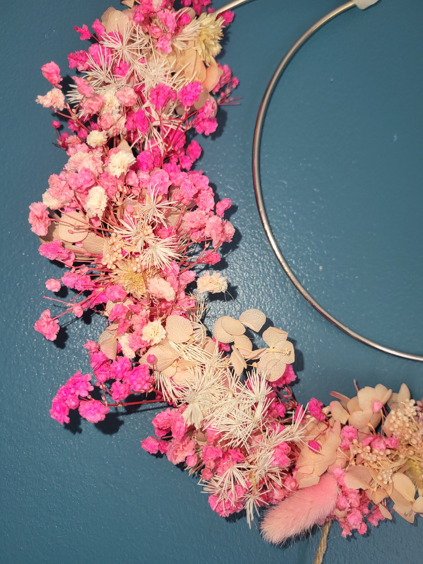 Couronne lune rose
