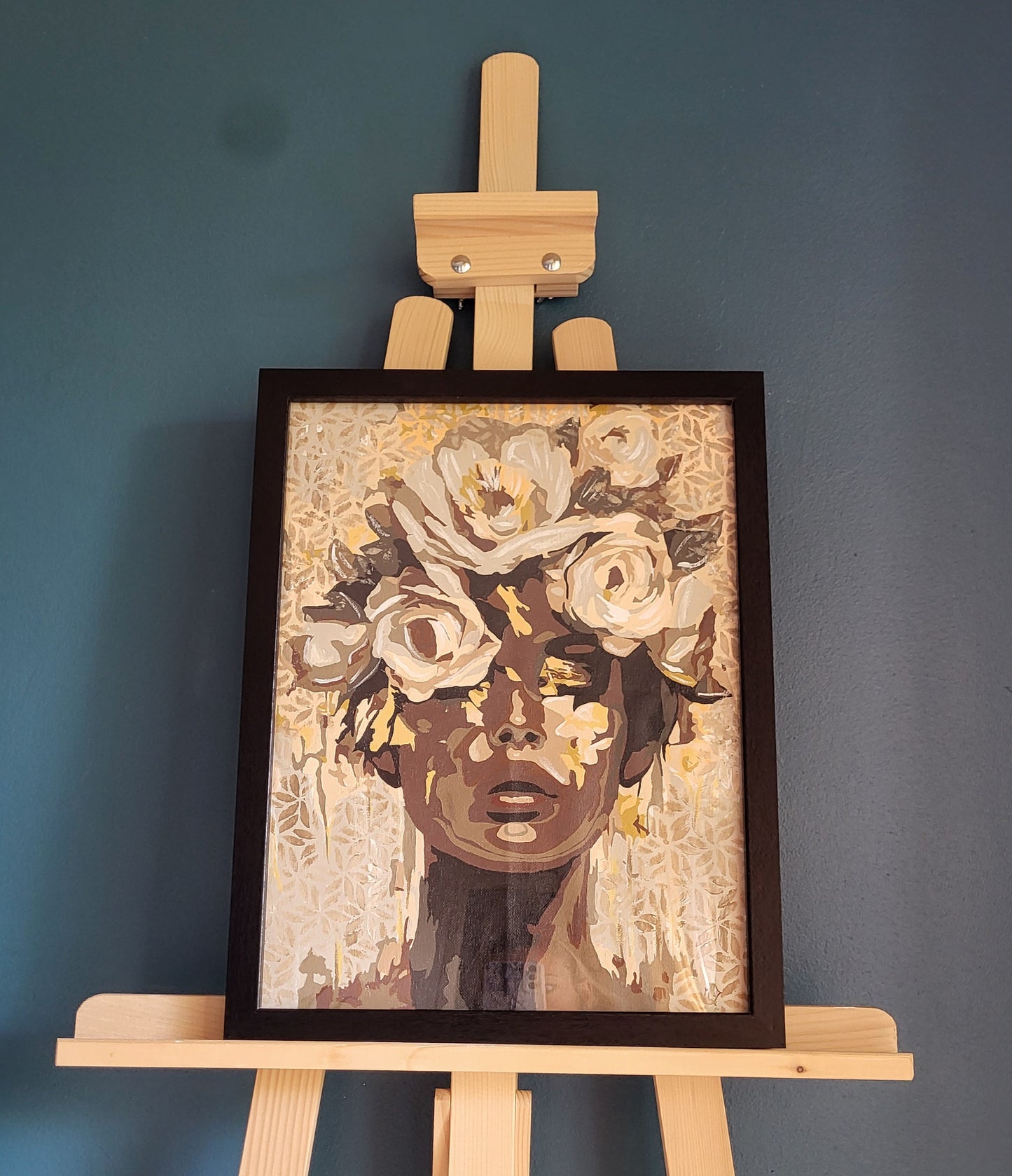 La femme aux fleurs