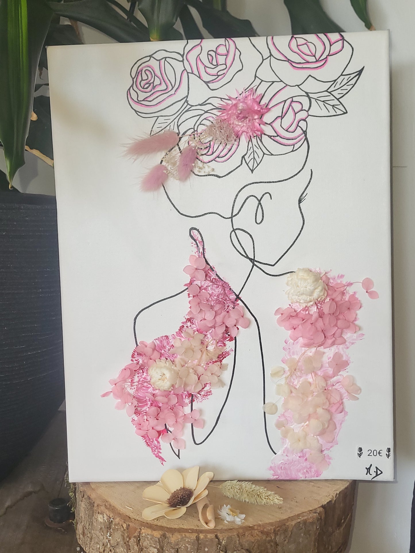 La femme au chignon