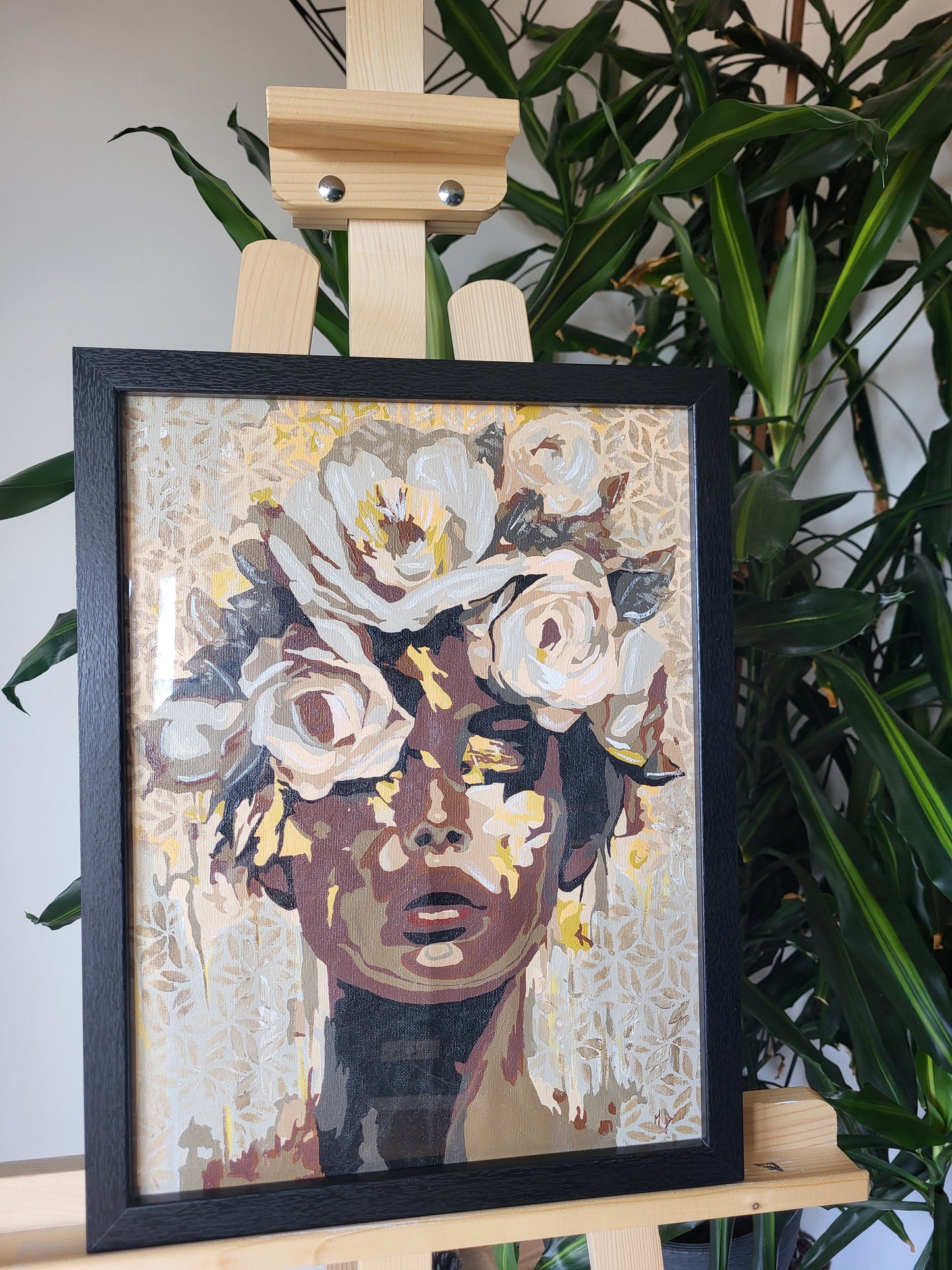 La femme aux fleurs