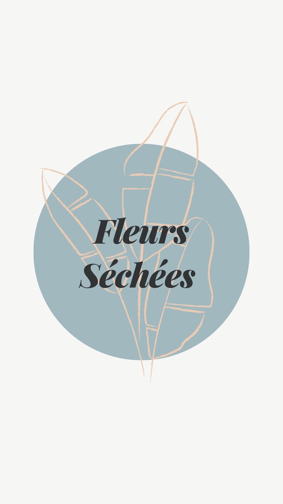Fleurs séchées