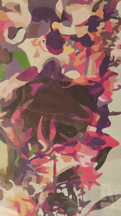 Le crâne en fleurs