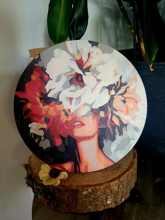 La femme aux fleurs