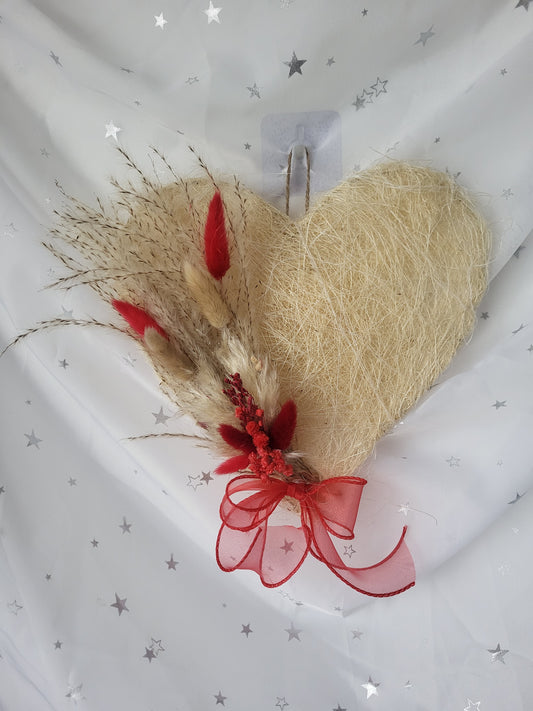 Couronne coeur rouge
