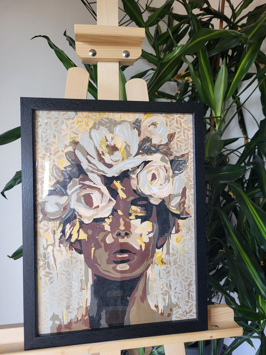La femme aux fleurs